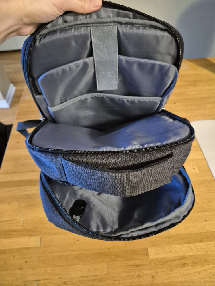 Grey Laptop Backpack - photo 3