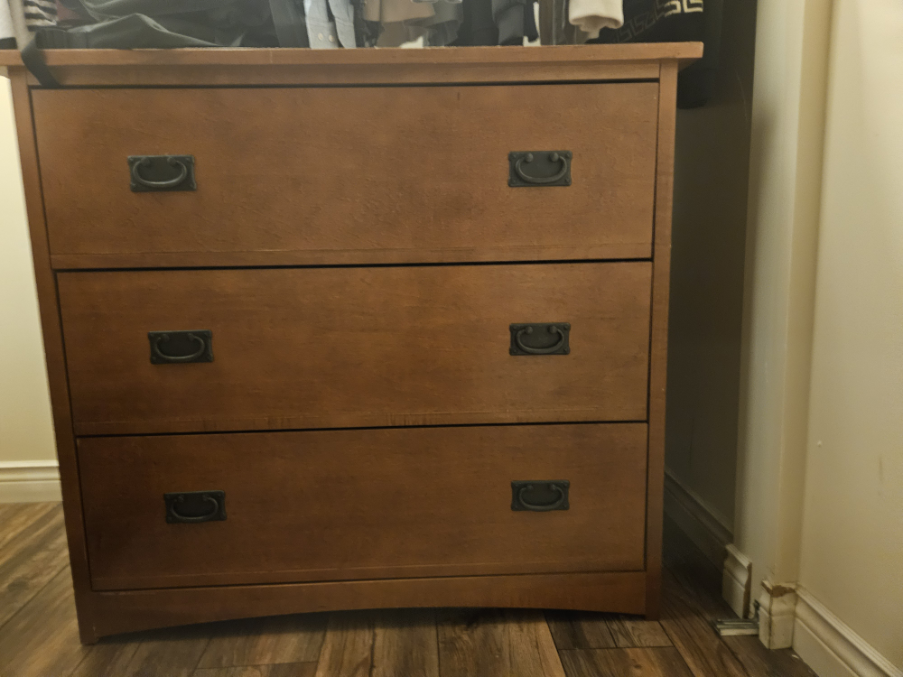 Three Drawer Dresser