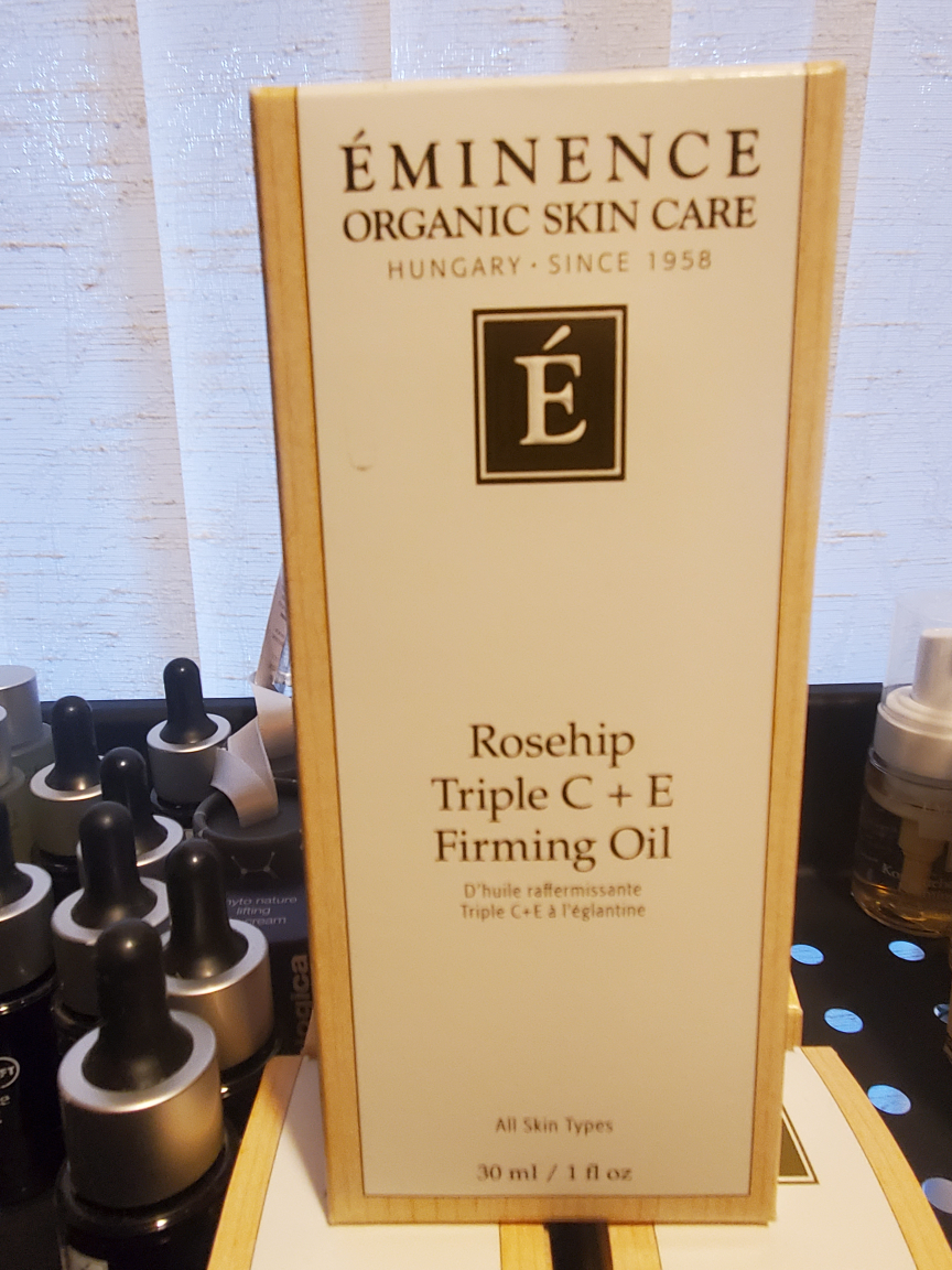 Eminence Organic Rosehip Firming oil with Vit C+E