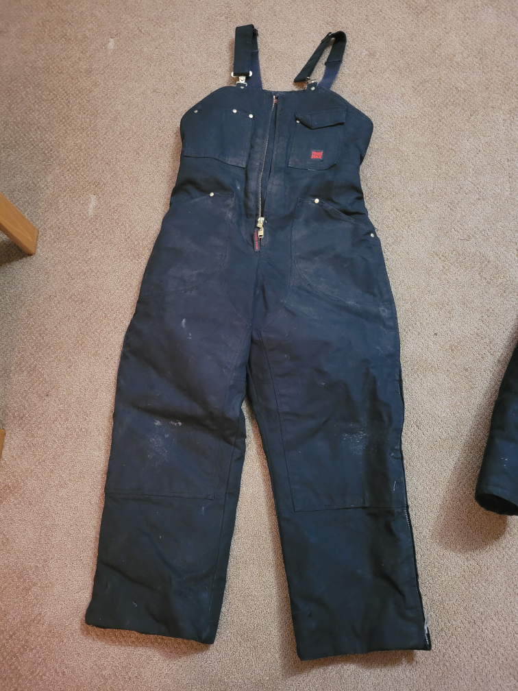 Black Carhartt Bib Overalls