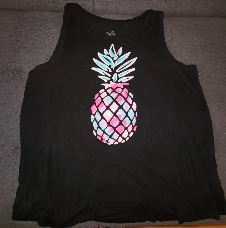 Pineapple and Lilo and Stitch flowy tank tops image indicator(6)