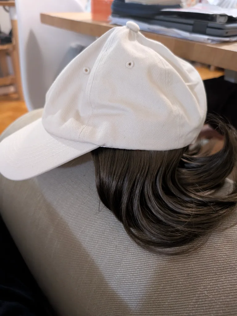 Hat with wig image indicator(2)