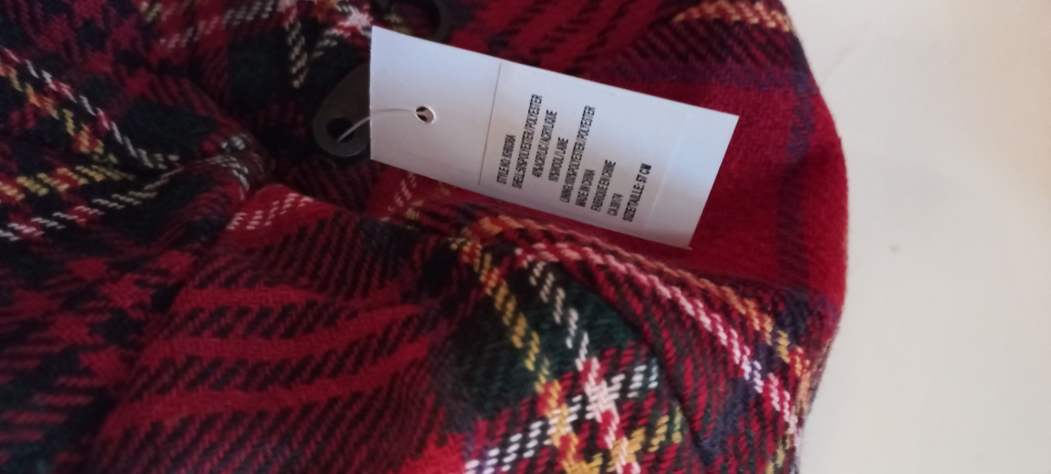 Picaro Red Plaid Newsboy Hat