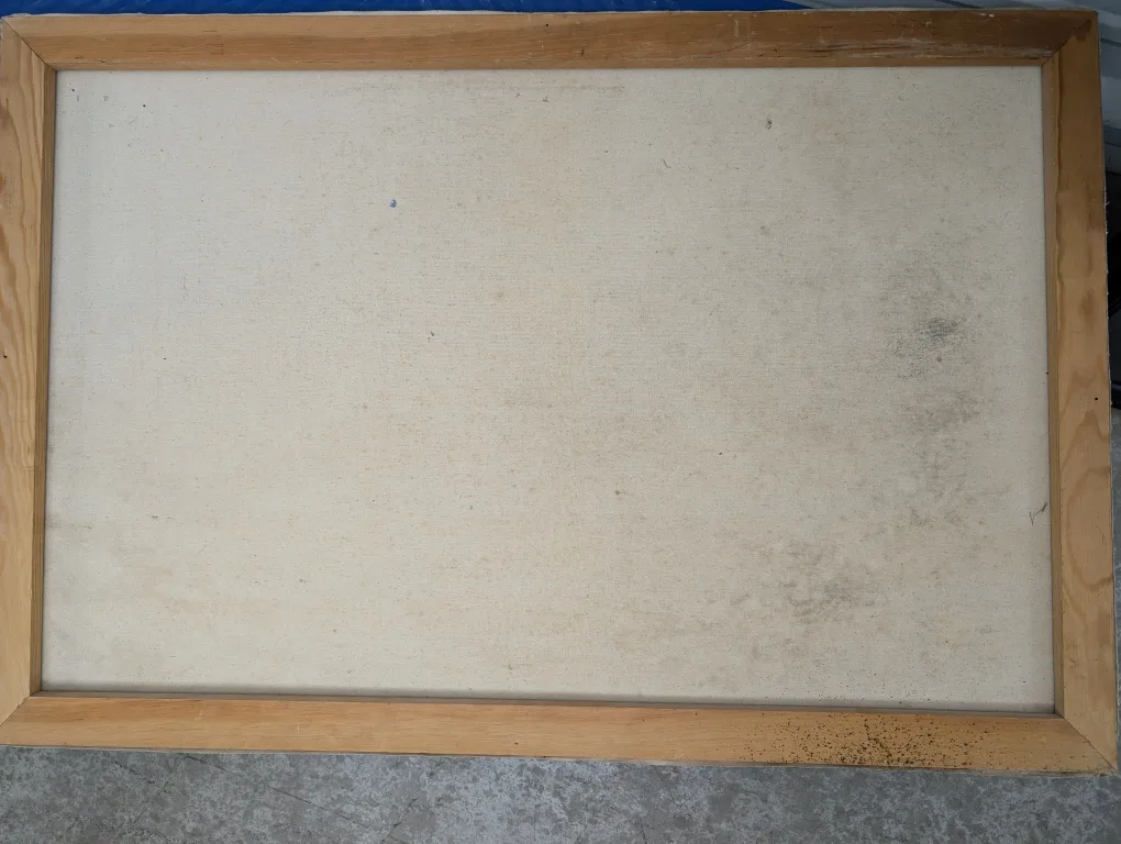 Vintage Signed Mountain Landscape Painting #ThriftyPicks image indicator(5)