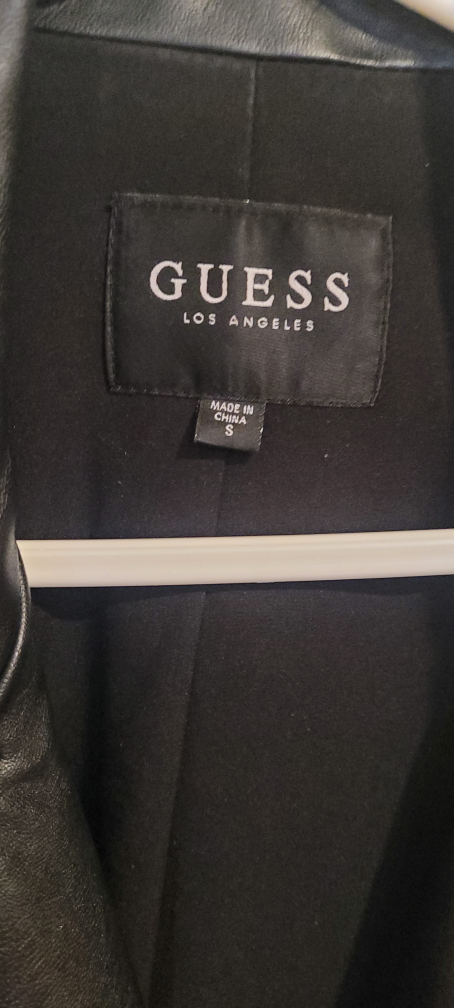 Guess Black Leather Jacket - photo 2