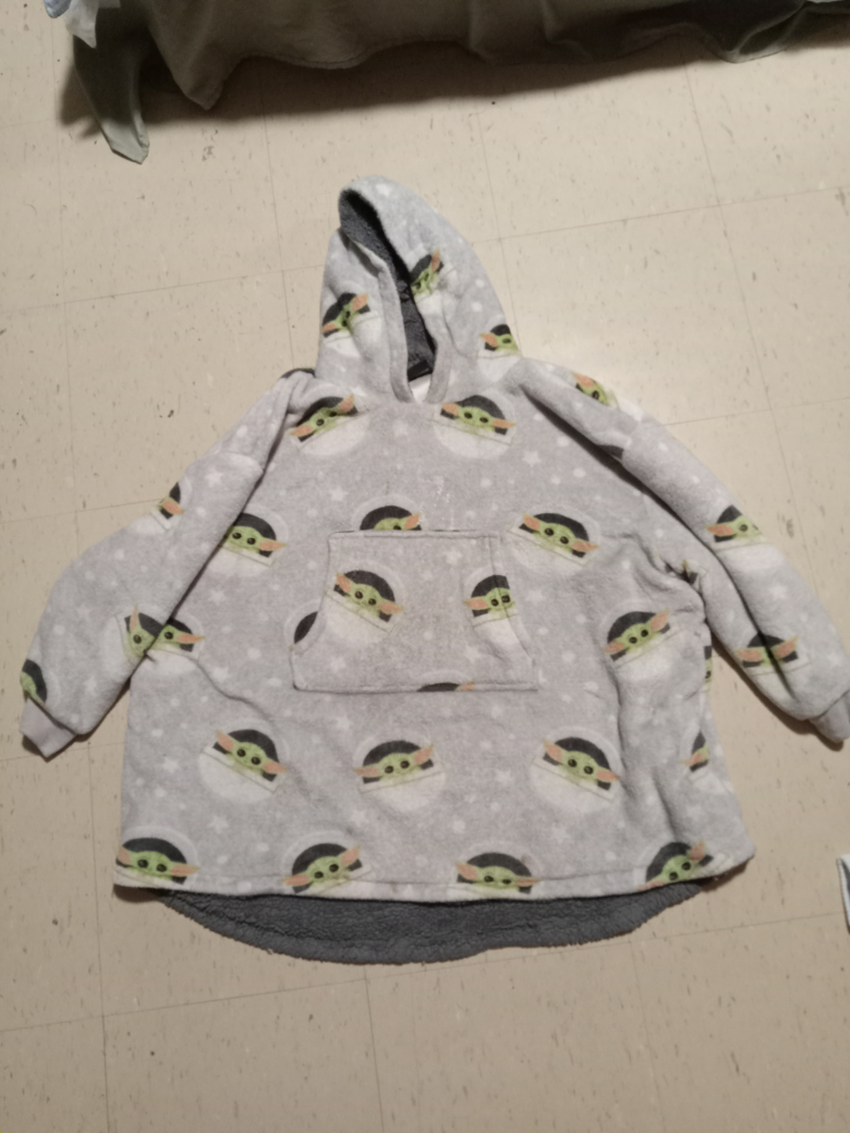 (Baby Yoda) Fleece Hoodie
