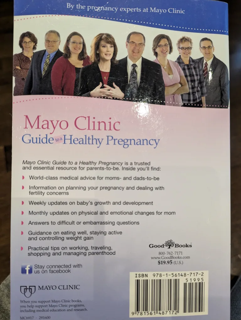 #freecycle Mayo Clinic Guide to a Healthy Pregnancy book image indicator(2)