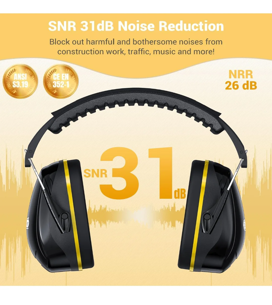 Noise Reduction Ear Muffs image indicator(6)