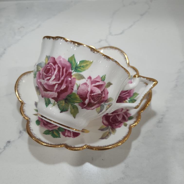 Vintage Salisbury Juliana Rose Tea Cup - photo 3