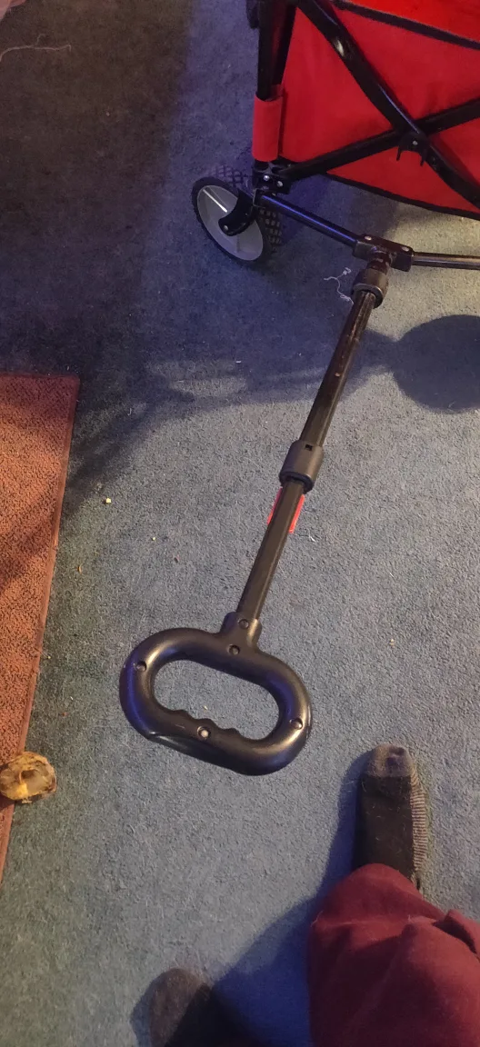 Large Red Folding Wagon image indicator(6)