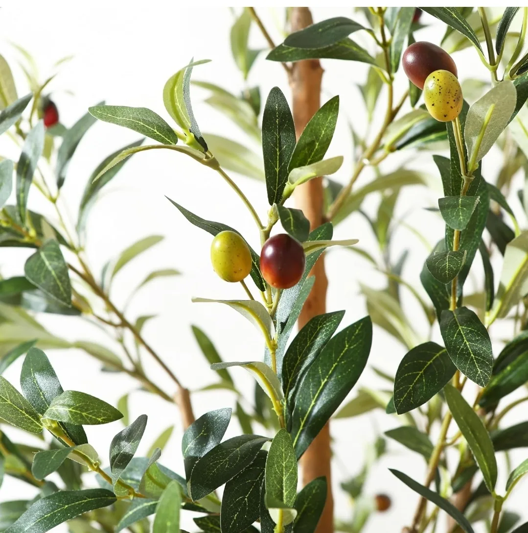 Brand New  6 ft Artificial Olive Tree image indicator(5)