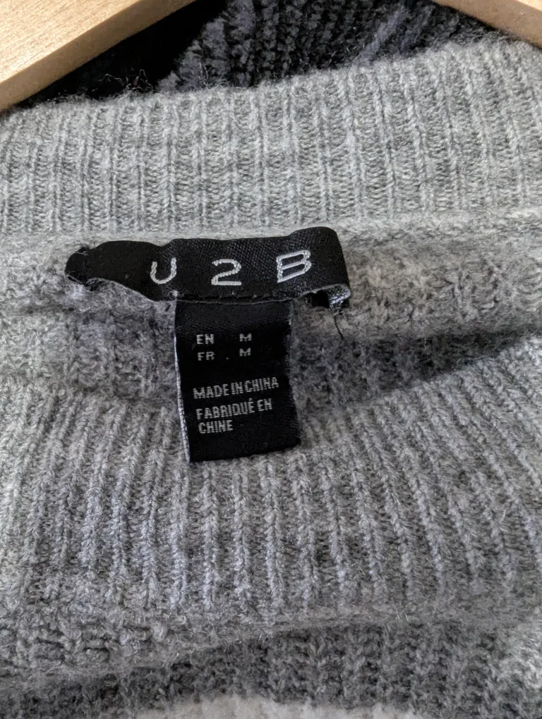 U2B Knit Crewneck Sweater image indicator(3)