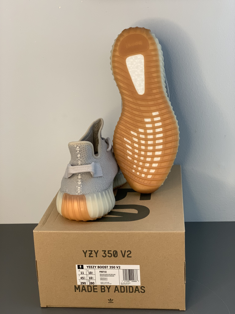 Yeezy Boost 350 V2 "sesame"  size 11 men size - photo 4