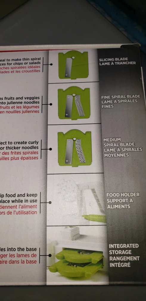 Starfrit spiralizer vegetable noodle maker - photo 3