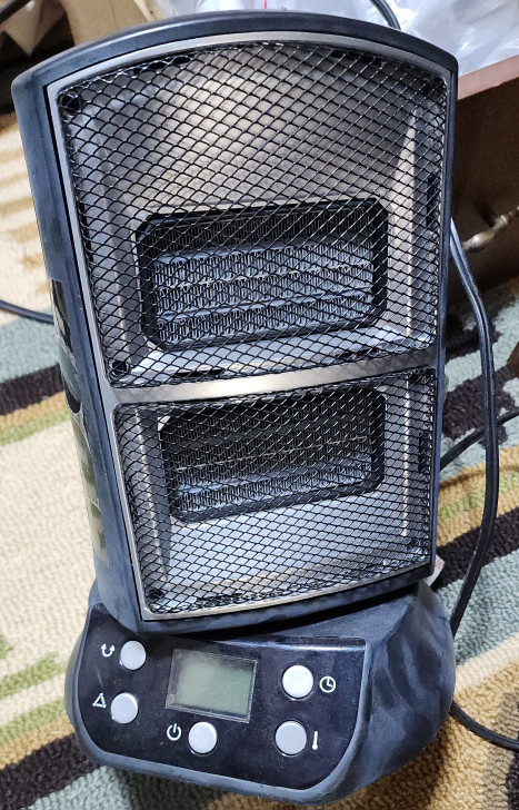 Noma ceramic electric space heater
