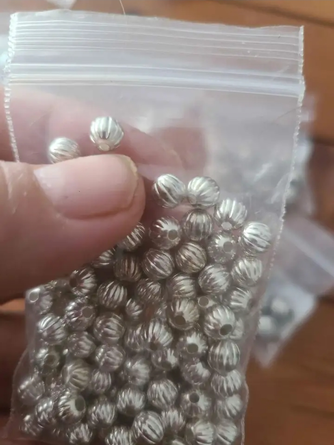 Silver Beads