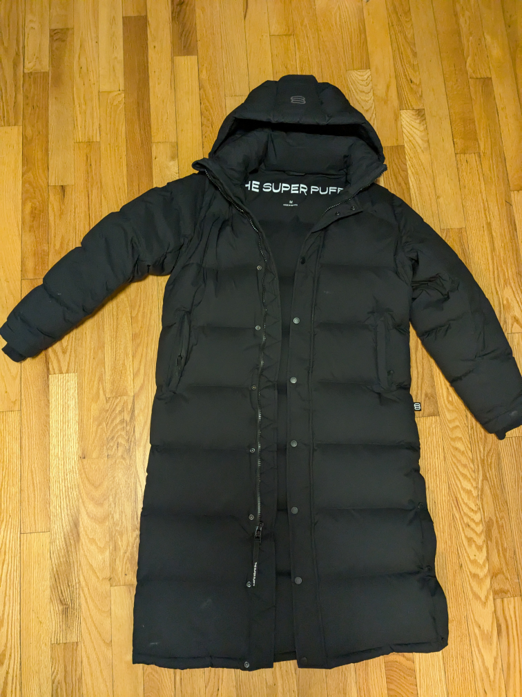 Aritzia Super Puff Long Puffer Jacket- Medium