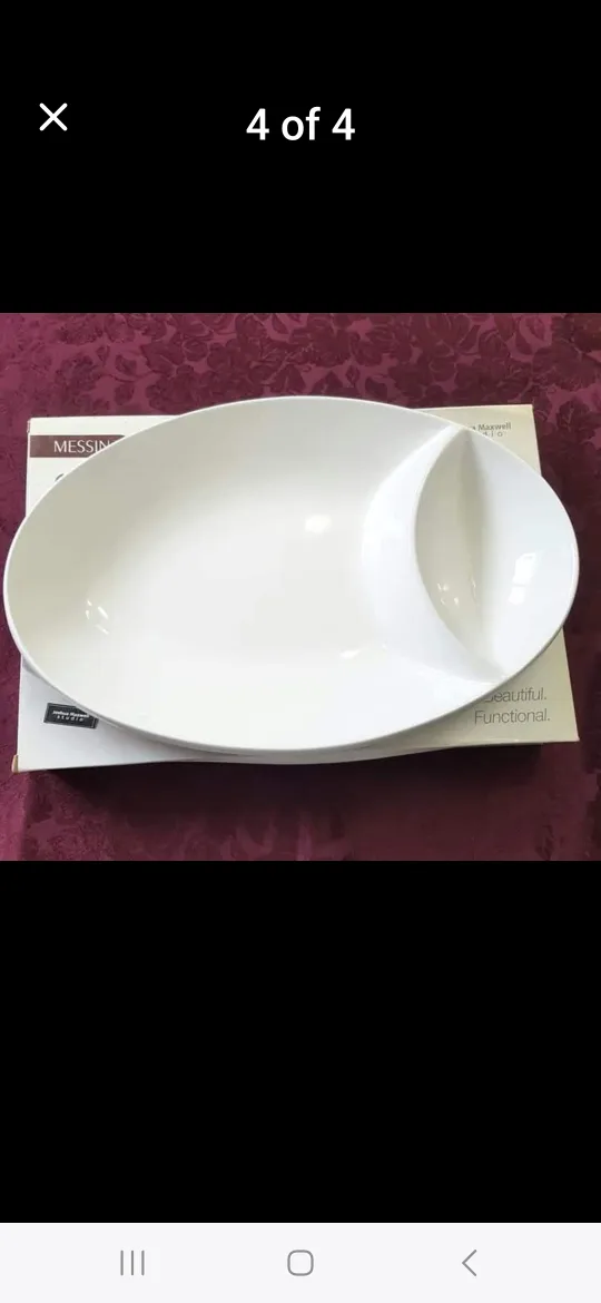 Porcelain Serving Platter thumbnail