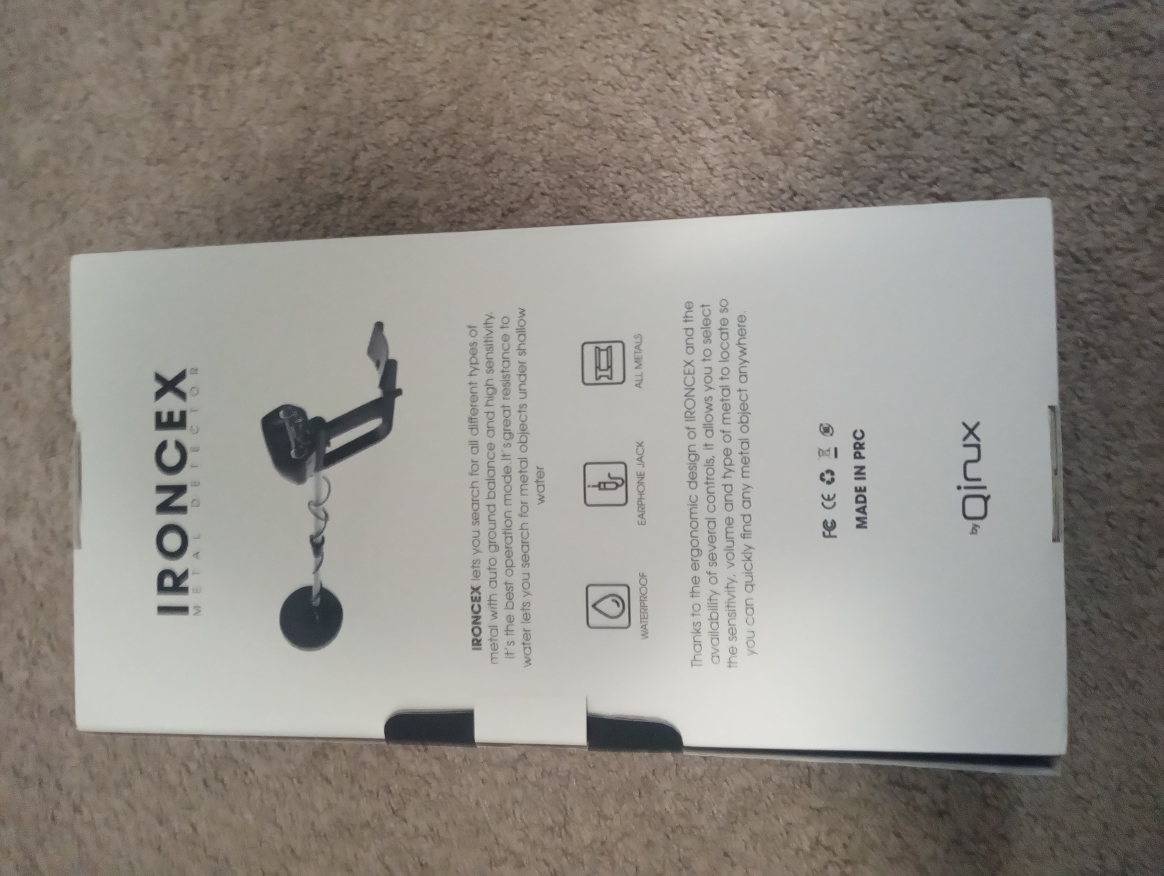 Qinux Ironcex Metal Detector - photo 2