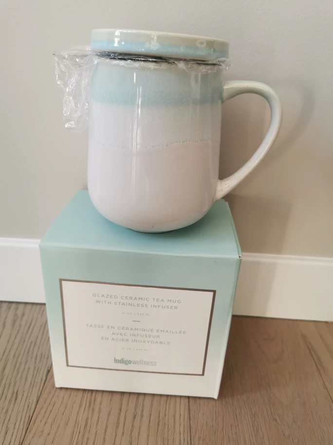 Tea Mug Cup with Infuser and Lid - photo 3