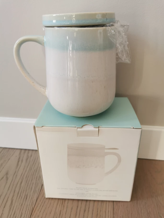 Tea Mug Cup with Infuser and Lid - photo 4