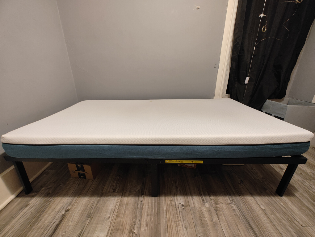 Twin-Size Mattress and Frame