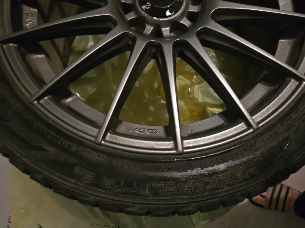 Konig Rennform 17x8.0 5x112 Matte Grey Wheels VW Audi set of 4 image indicator(9)