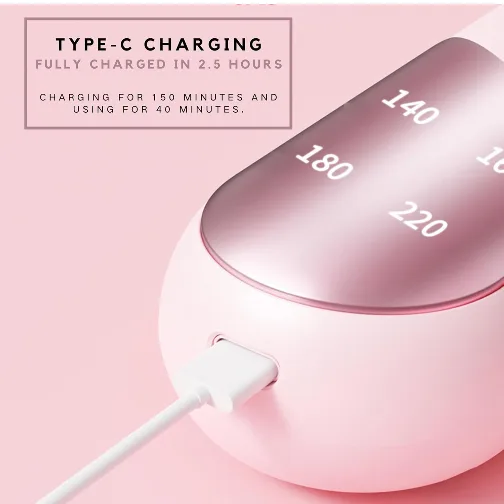 Portable Hair Straightening Brush image indicator(4)