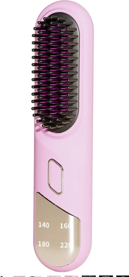Portable Hair Straightening Brush image indicator(7)