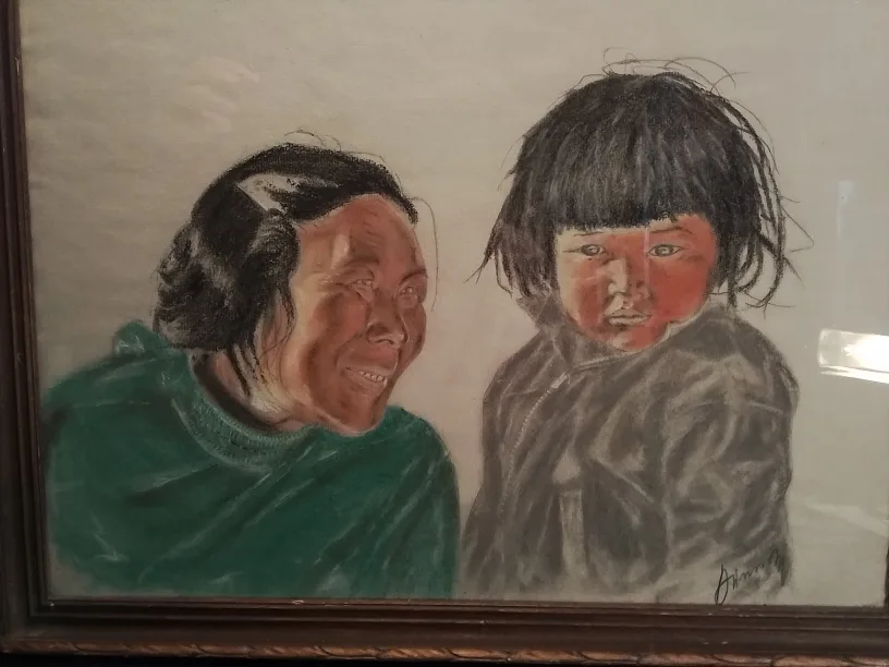 An Excellent Signed Pastel Painting image indicator(2)