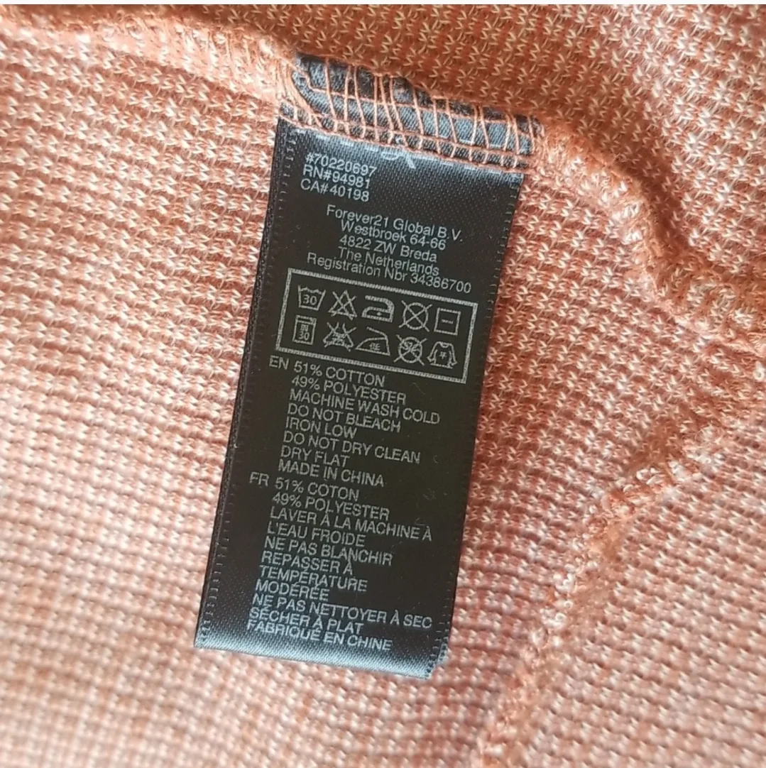 Pink Textured V neck Cardigan image indicator(3)