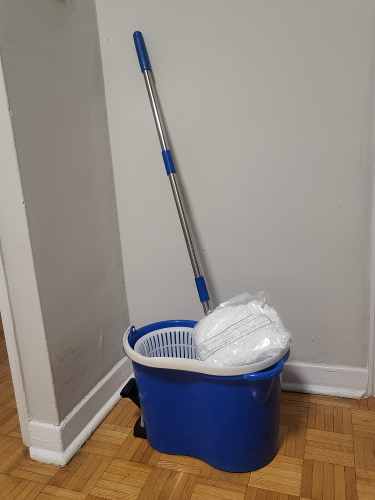 Spin Mop and Bucket