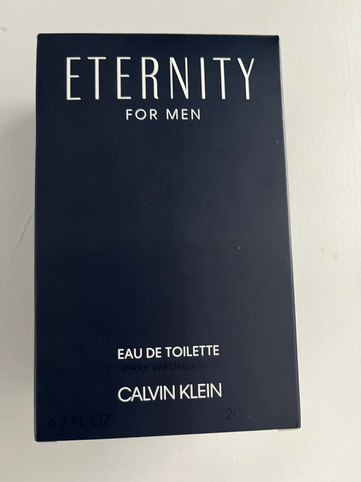 200 ml Eternity for men - CK. New in box image indicator(2)