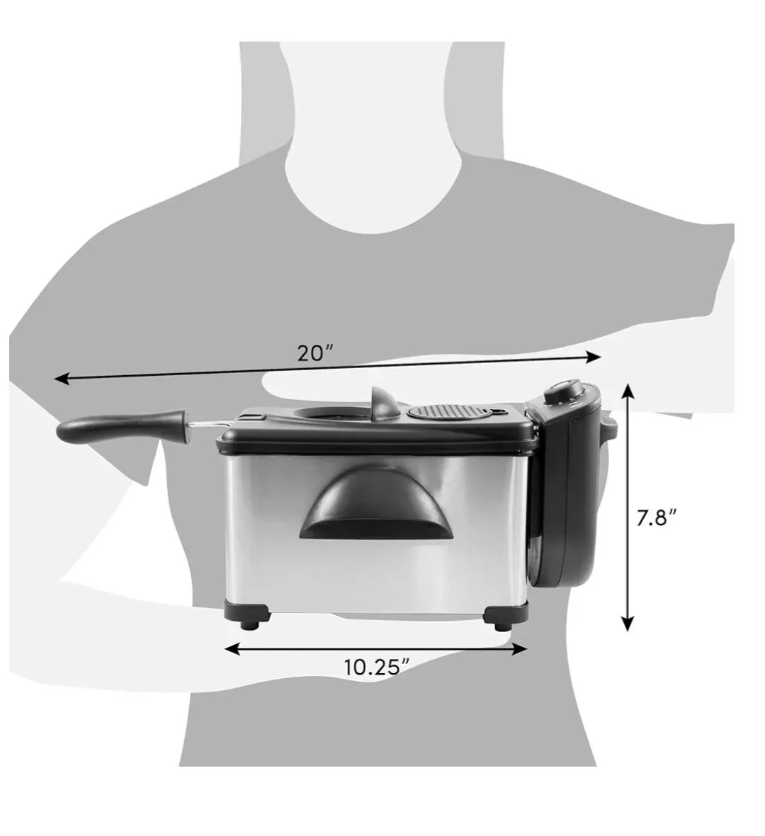 Elite Gourmet Electric Deep Fryer image indicator(4)