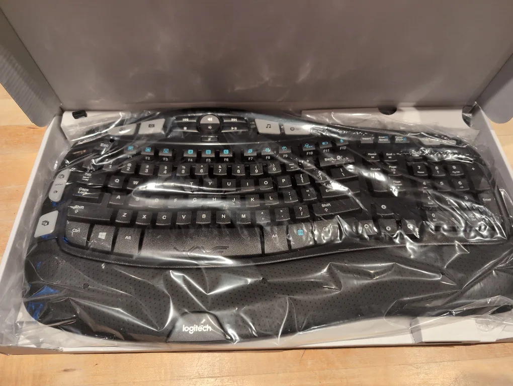 Logitech Comfort Wave Keyboard K350 image indicator(2)