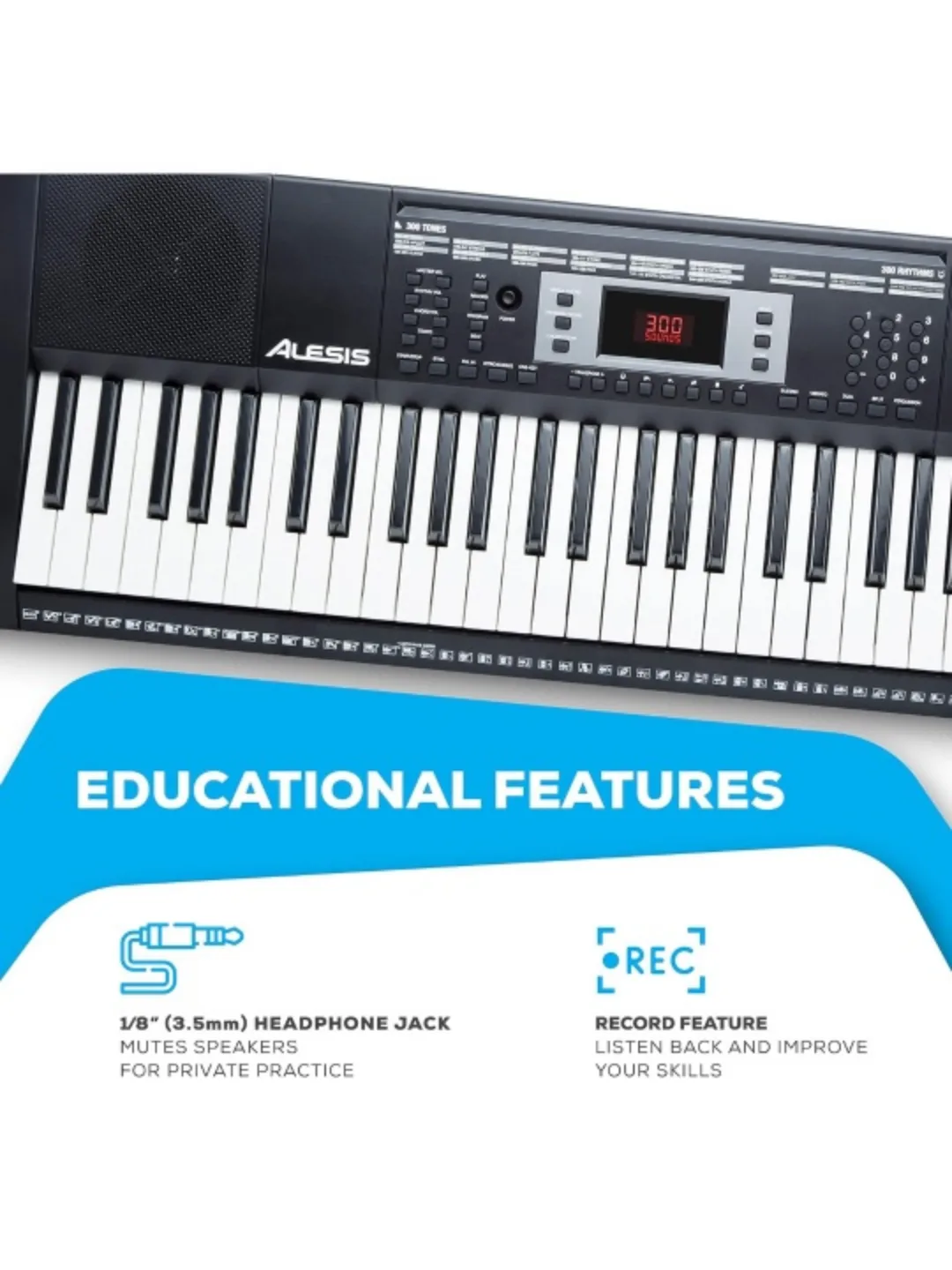 keyboard with stand and bench - Alesis Melody61 image indicator(3)