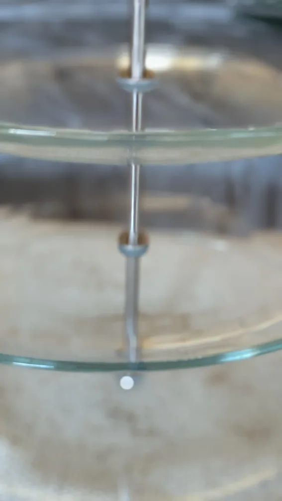 Three-Tier Glass Serving Stand#freecycle image indicator(2)