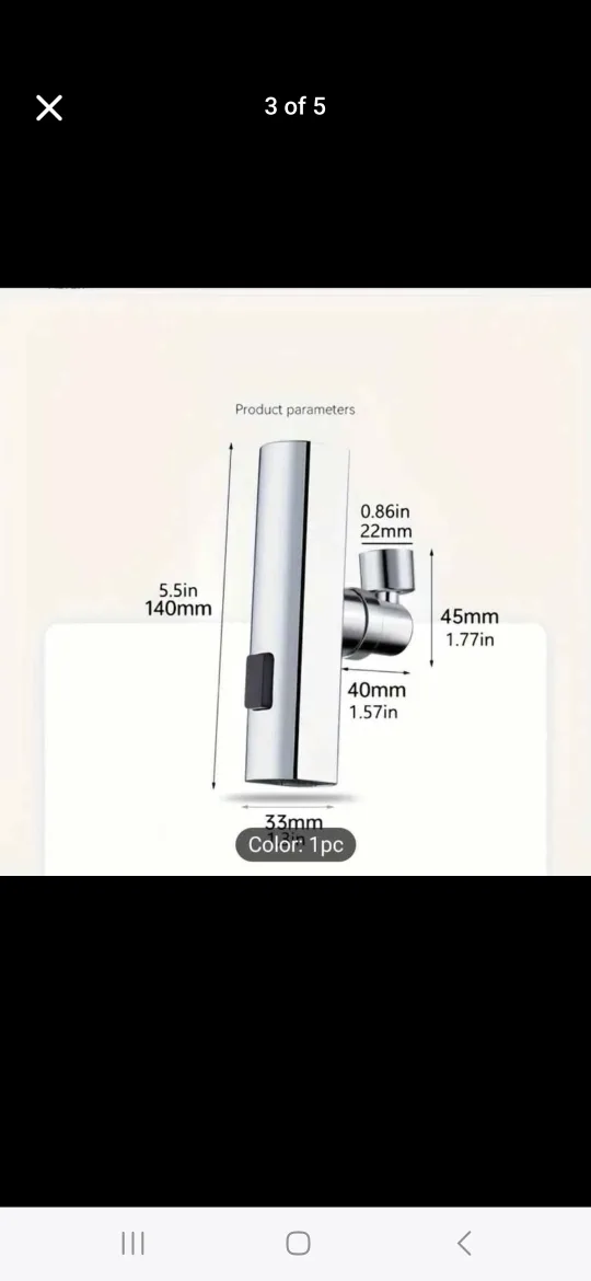 1pc Multifunctional Faucet image indicator(3)