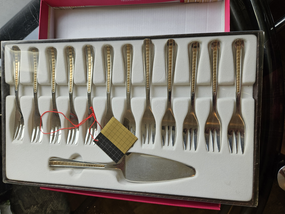 Golddekor Silver Plated Serving Set