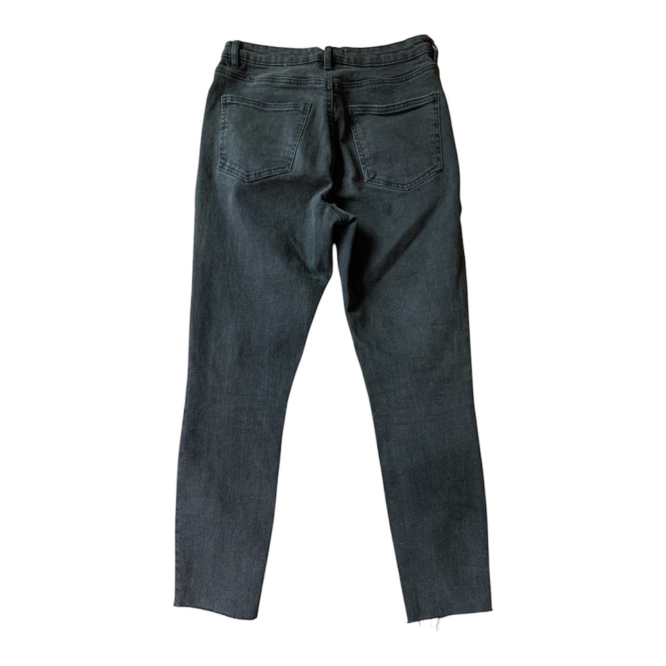Dark Grey High Waisted Skinny ‘Mom’  Jeans Size 7 - photo 3