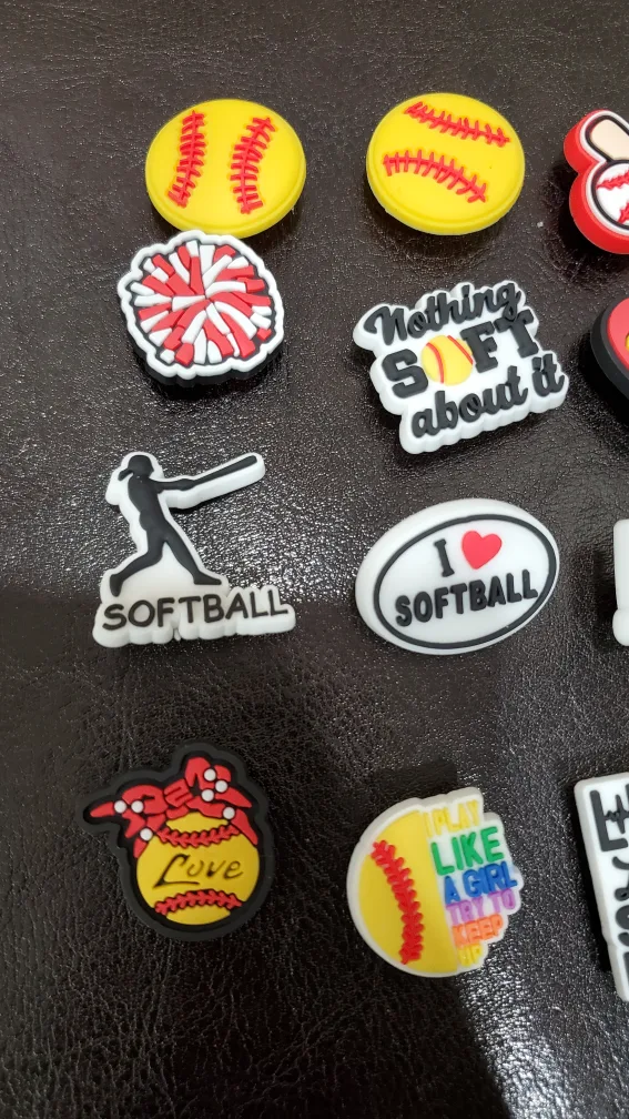 Softball Shoe Charms jibbitz image indicator(2)