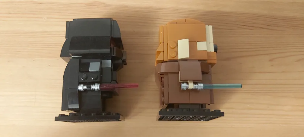 Lego Brickheadz 40547 Obi-Wan Kenobi & Darth Vader image indicator(3)