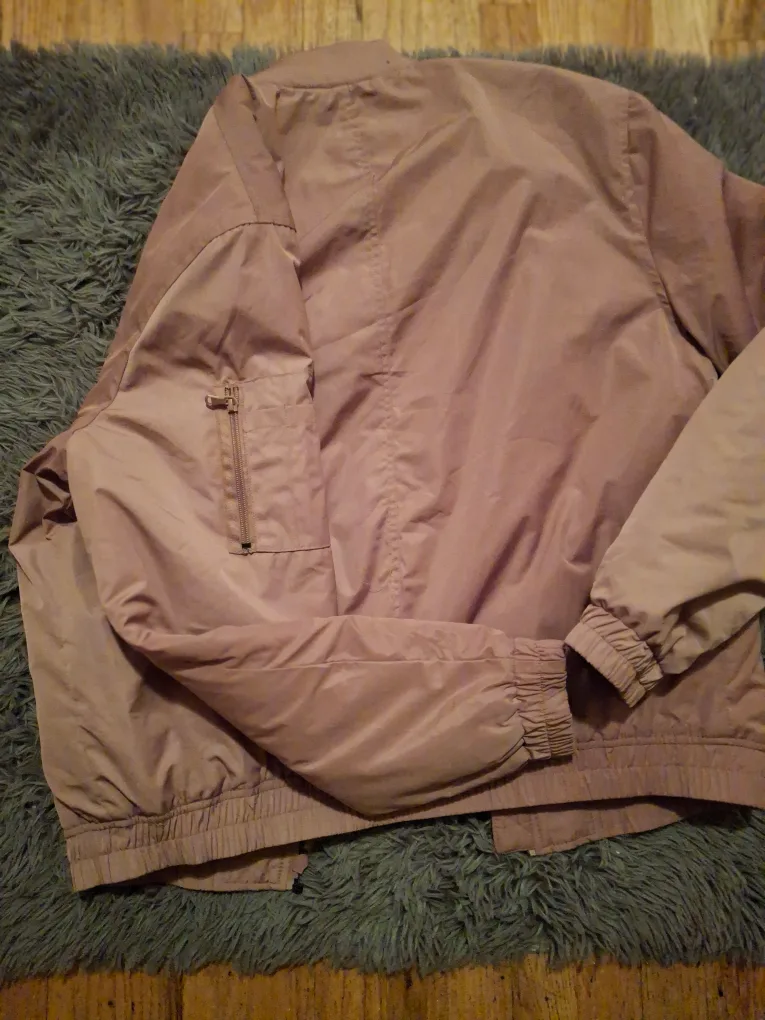 Forever 21 Pink Bomber Jacket image indicator(2)