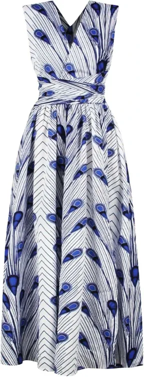 African Print Maxi Dress image indicator(3)
