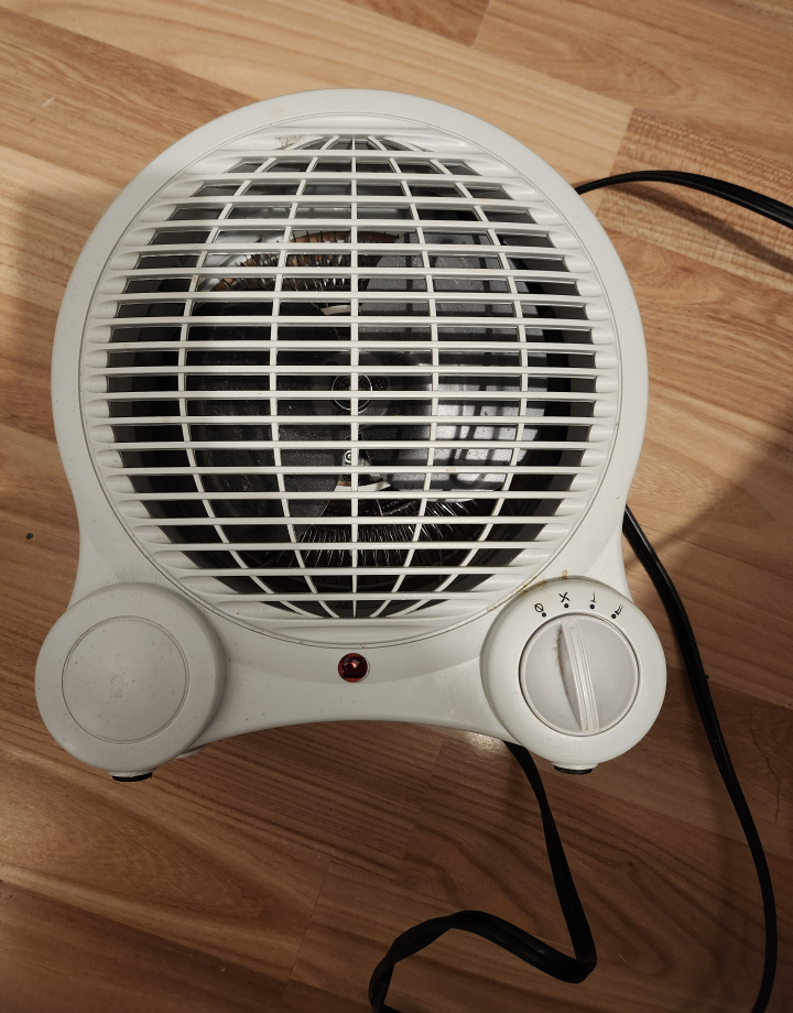 For Living Portable Space Fan Heater