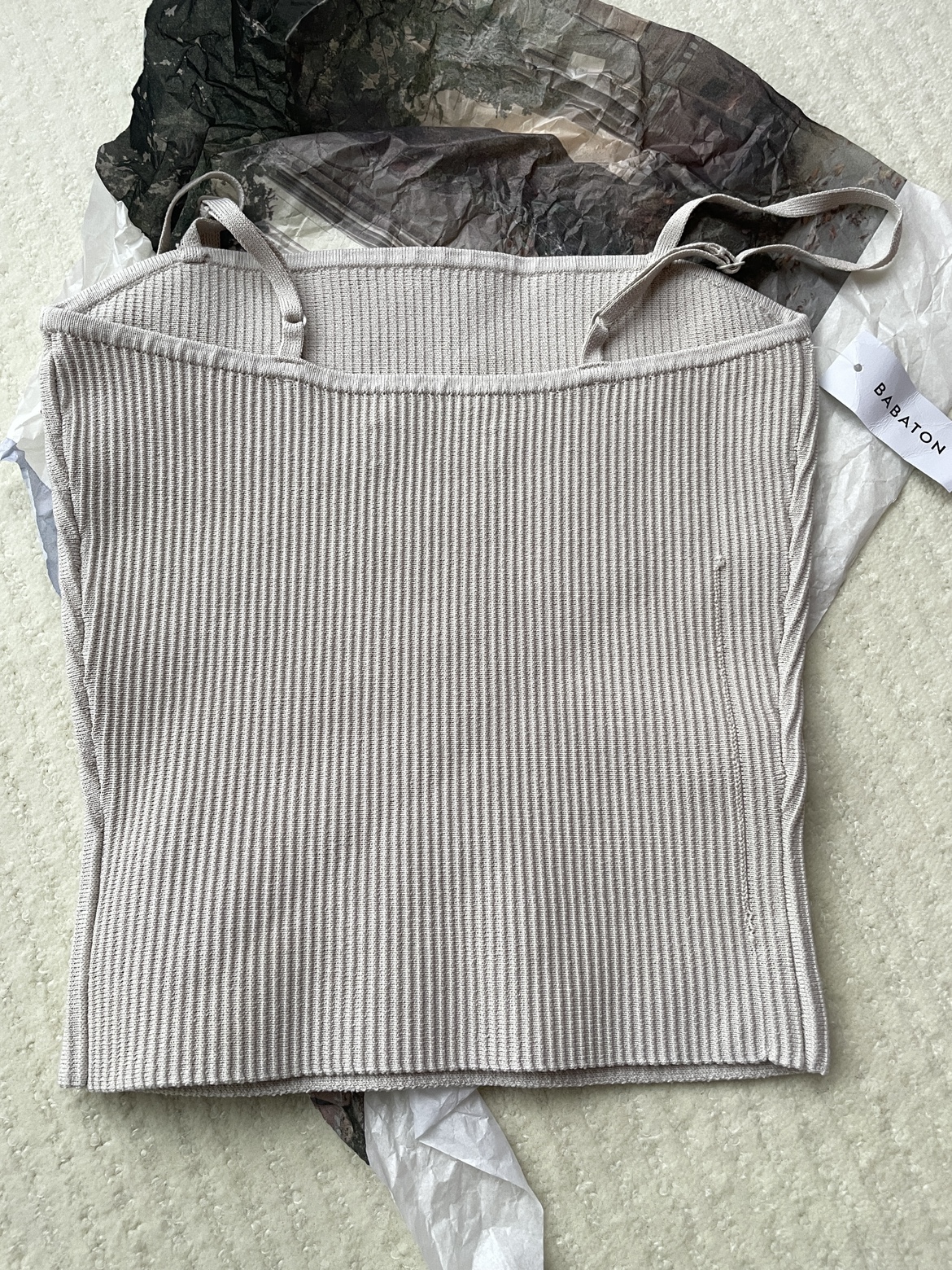 Babaton Alaska Ribbed Tank Top - photo 3