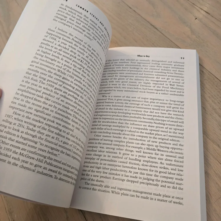 Common Stocks And Uncommon Profits by Philip A.Fisher image indicator(8)