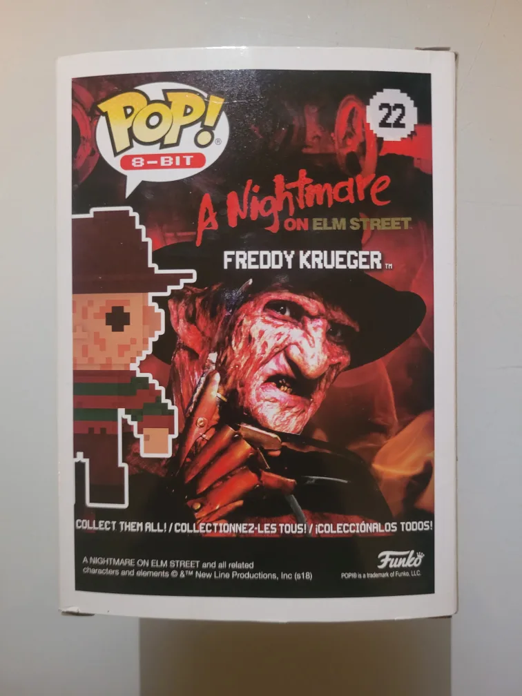 Pop Vinyl Movies A Nightmare on Elm Street 8 Bit Freddy Krueger image indicator(2)