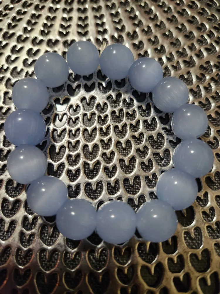Blue Cat's Eye Bracelet #Freecycle image indicator(2)