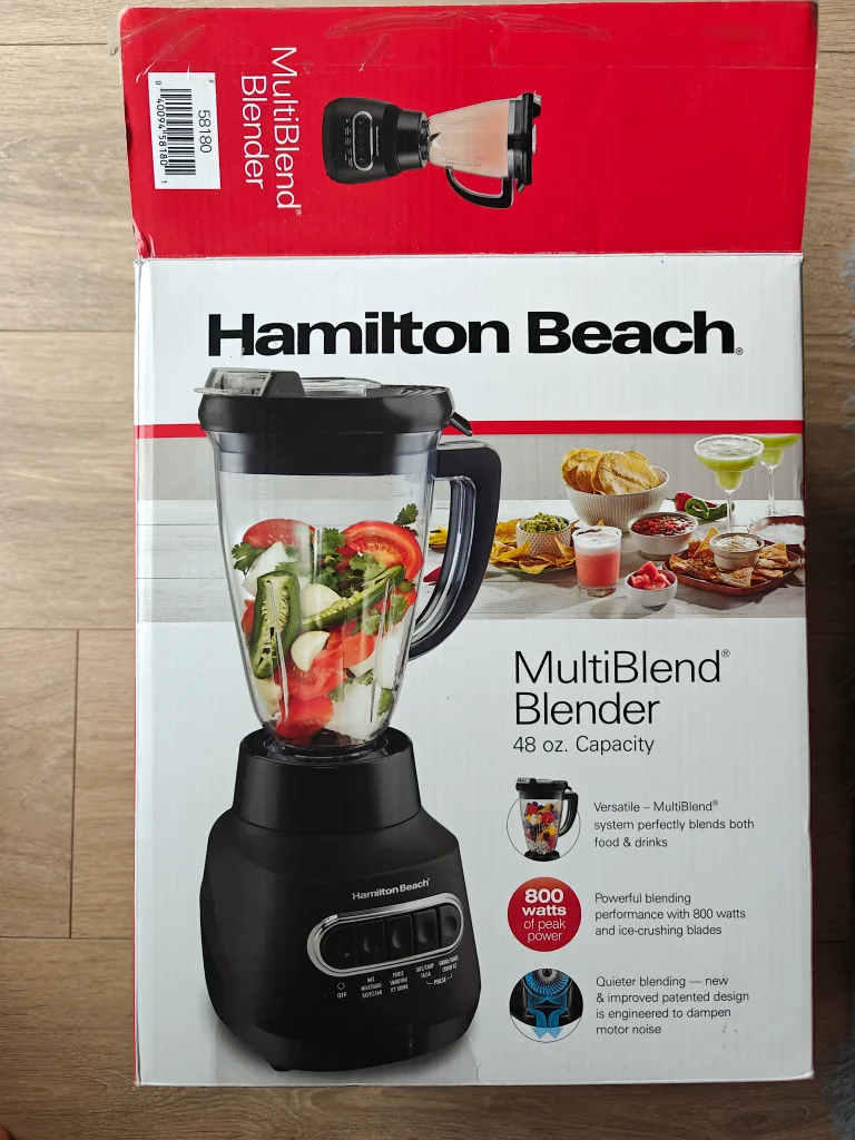 Hamilton Beach MultiBlend Blender 48oz thumbnail